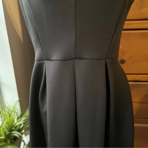 Sweet Storm L Black Dress Cut Outs Fit & Flare CUTE - Picture 2 of 6